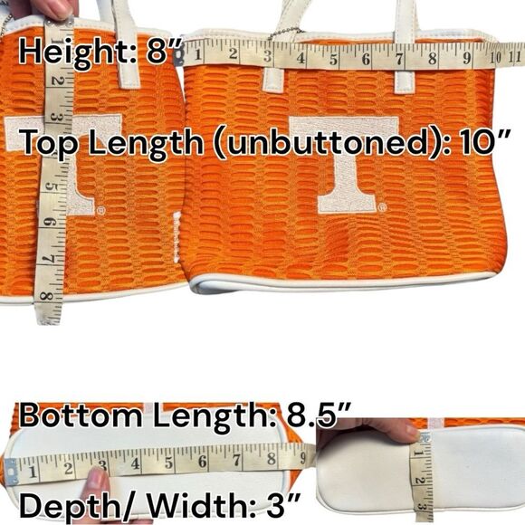 Alan Stuart University of Tennessee Volunteers Orange and White Tote - Picture 5 of 9